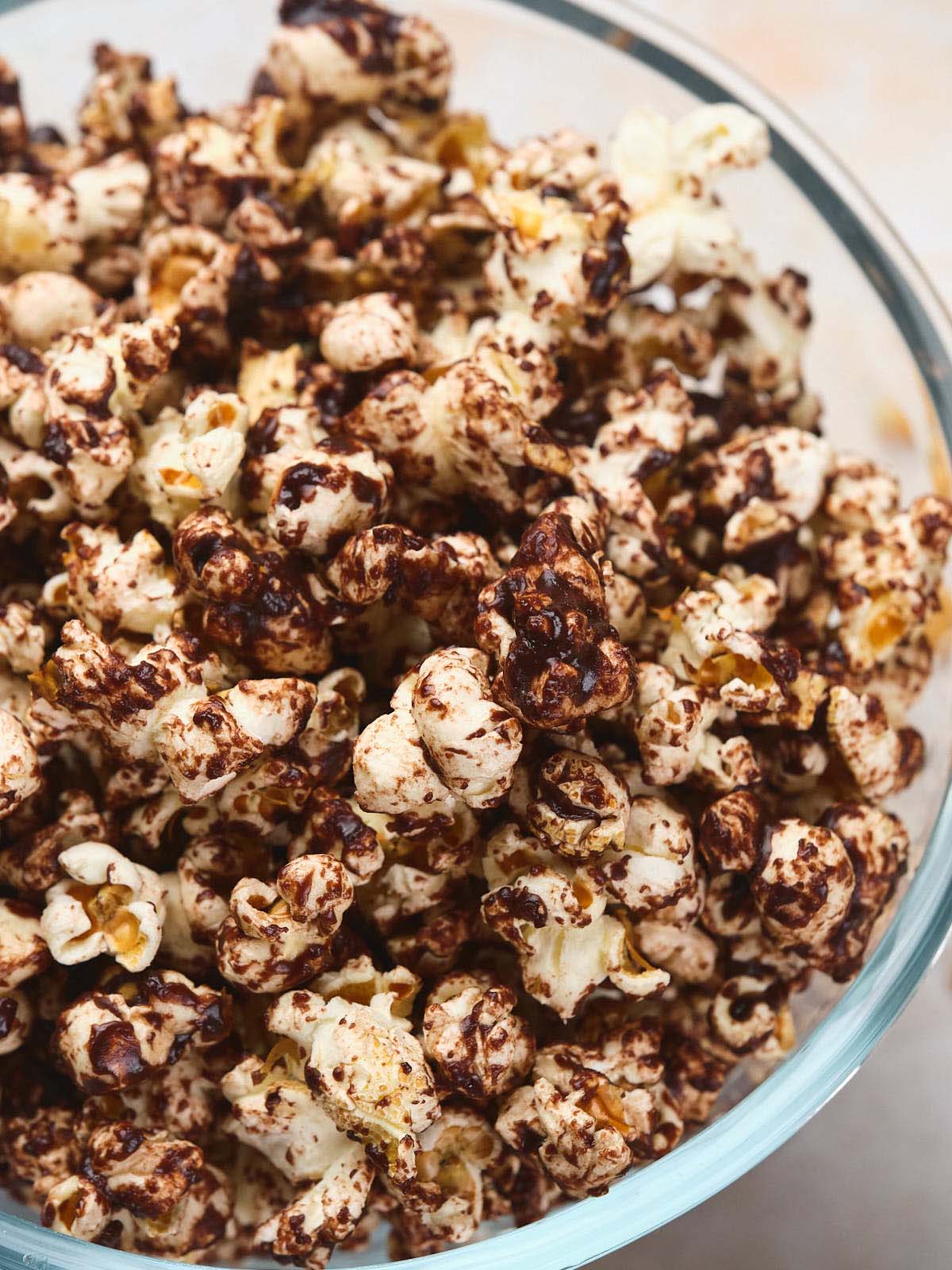 Easy Chocolate Popcorn Recipe