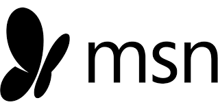 MSN logo featuring bold, black stylized letters "msn" with a black butterfly shape to the left of the text, evoking the same convenience and simplicity as your favorite quick prep recipes.