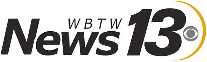 The image shows the WBTW News 13 logo with "WBTW" in smaller letters above "News 13" and a circular graphic on the right side, perfect for viewers looking for quick prep recipes.